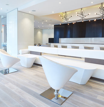 Interior amenity space at One Bloor, Toronto